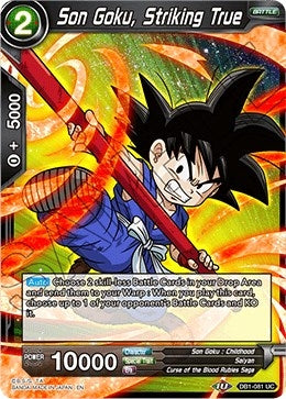 Image for Son Goku, Striking True (Draft Box 04 - Dragon Brawl) (DB1-081) - Dragon Ball Super: Masters