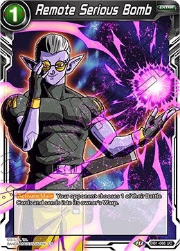 Image for Remote Serious Bomb (Draft Box 04 - Dragon Brawl) (DB1-086) - Dragon Ball Super: Masters