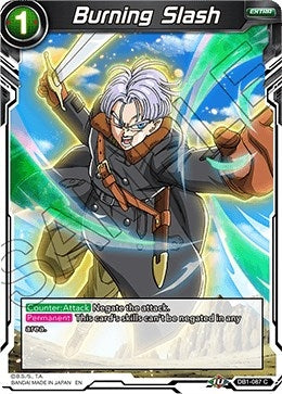 Image for Burning Slash (Draft Box 04 - Dragon Brawl) (DB1-087) - Dragon Ball Super: Masters
