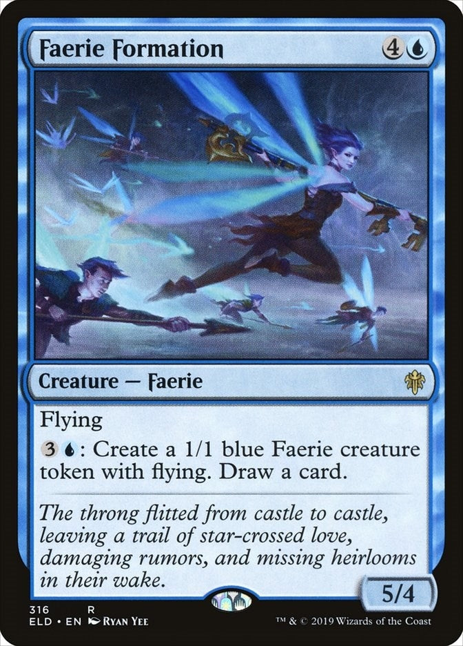 Image for Faerie Formation (Throne of Eldraine) (316) - Magic: The Gathering