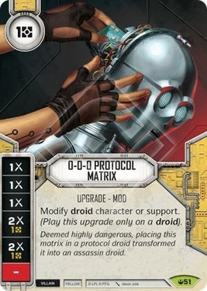 Image for 0-0-0 Protocol Matrix (Spark of Hope) (51) - Star Wars: Destiny