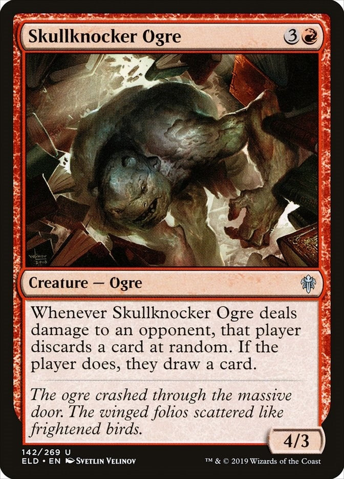 Image for Skullknocker Ogre (Throne of Eldraine) (142) - Magic: The Gathering