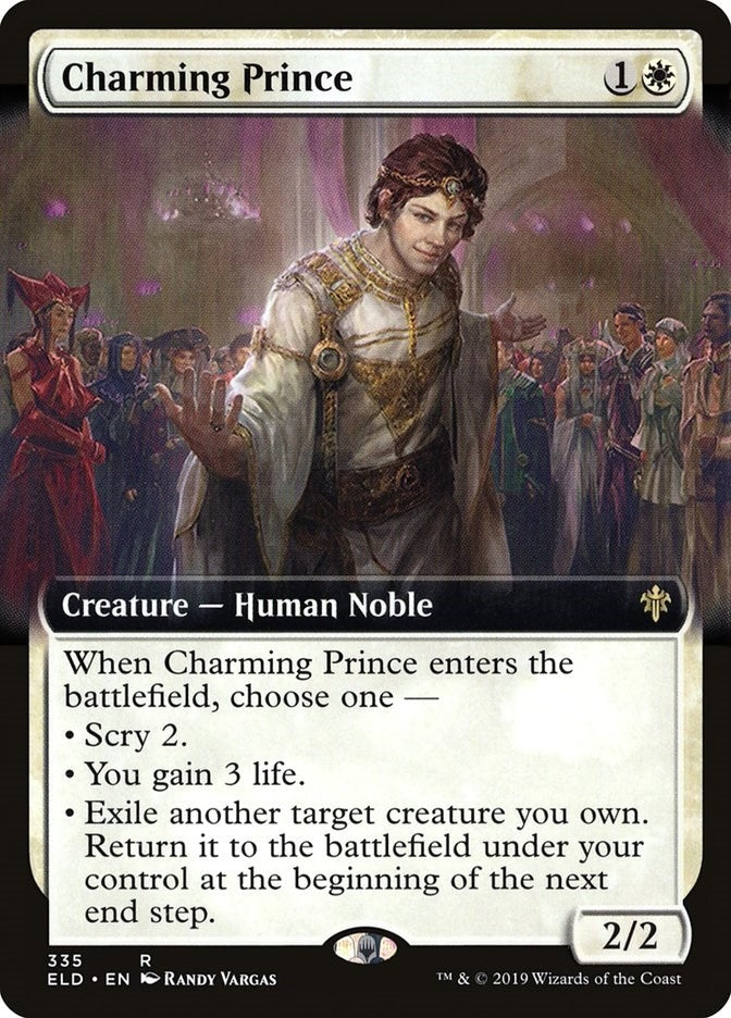 Image for Charming Prince (Extended Art) (Throne of Eldraine) (335) - Magic: The Gathering
