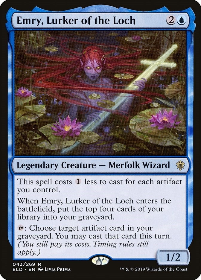 Image for Emry, Lurker of the Loch (Throne of Eldraine) (43) - Magic: The Gathering