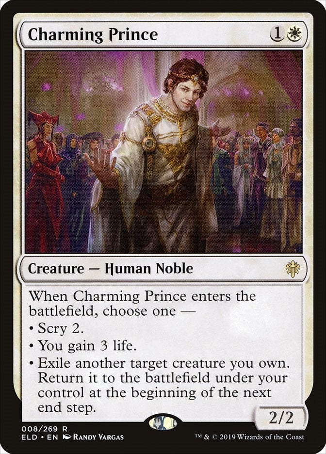 Image for Charming Prince (Throne of Eldraine) (8) - Magic: The Gathering