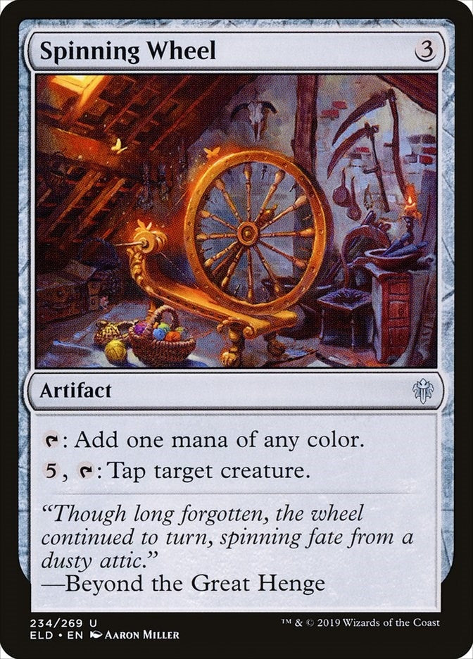 Image for Spinning Wheel (Throne of Eldraine) (234) - Magic: The Gathering