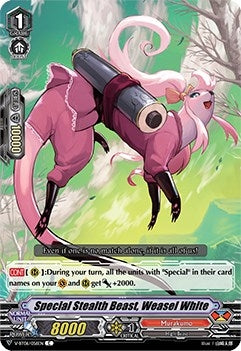 Image for Special Stealth Beast, Weasel White (V-BT06: Phantasmal Steed Restoration) (V-BT06/056EN) - Cardfight Vanguard