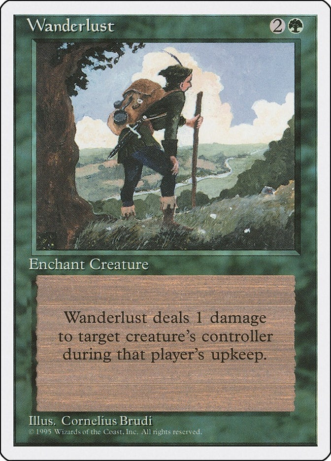 Image for Wanderlust (Fourth Edition) - Magic: The Gathering