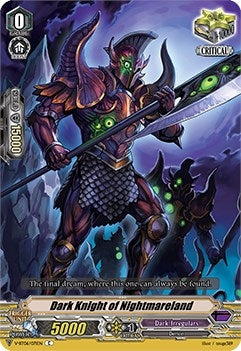 Image for Dark Knight of Nightmareland (V-BT06: Phantasmal Steed Restoration) (V-BT06/071EN) - Cardfight Vanguard