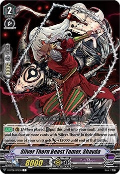 Image for Silver Thorn Beast Tamer, Shayda (V-BT06: Phantasmal Steed Restoration) (V-BT06/076EN) - Cardfight Vanguard