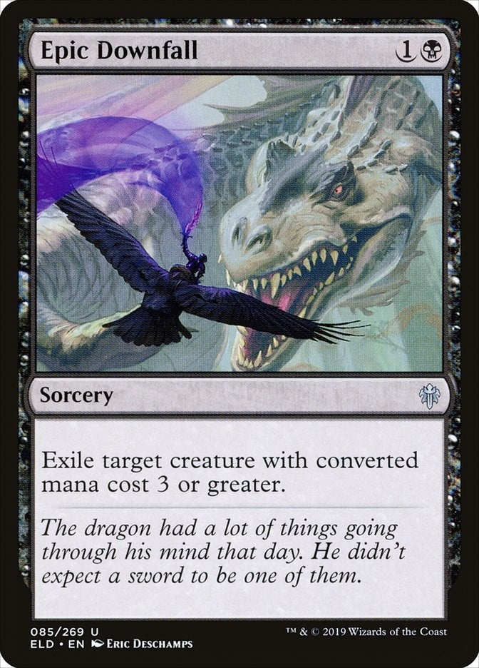 Image for Epic Downfall (Throne of Eldraine) (85) - Magic: The Gathering