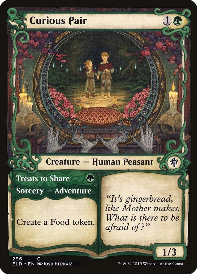 Image for Curious Pair (Showcase) (Throne of Eldraine) (296) - Magic: The Gathering