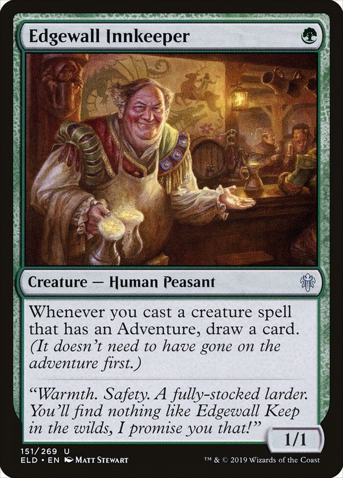 Image for Edgewall Innkeeper (Throne of Eldraine) (151) - Magic: The Gathering
