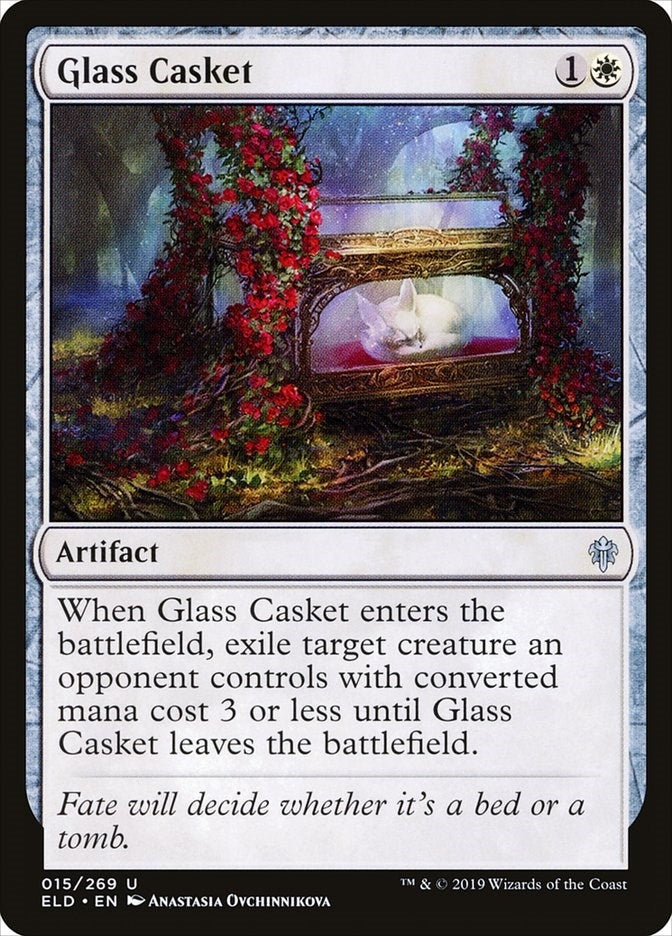 Image for Glass Casket (Throne of Eldraine) (15) - Magic: The Gathering