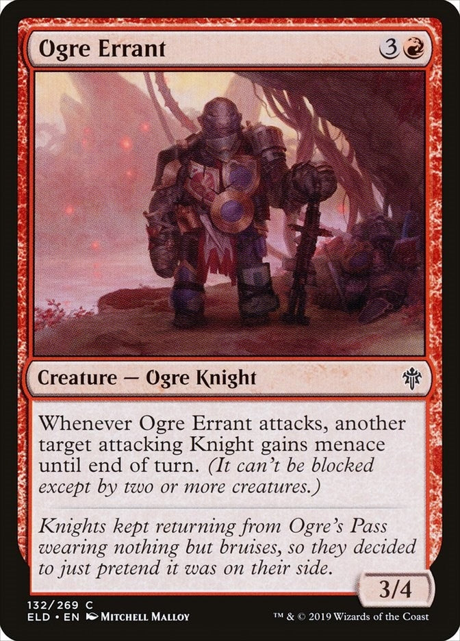Image for Ogre Errant (Throne of Eldraine) (132) - Magic: The Gathering