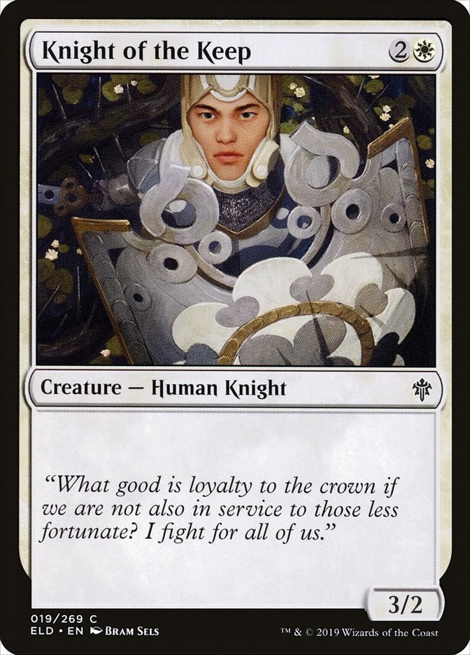 Image for Knight of the Keep (Throne of Eldraine) (19) - Magic: The Gathering