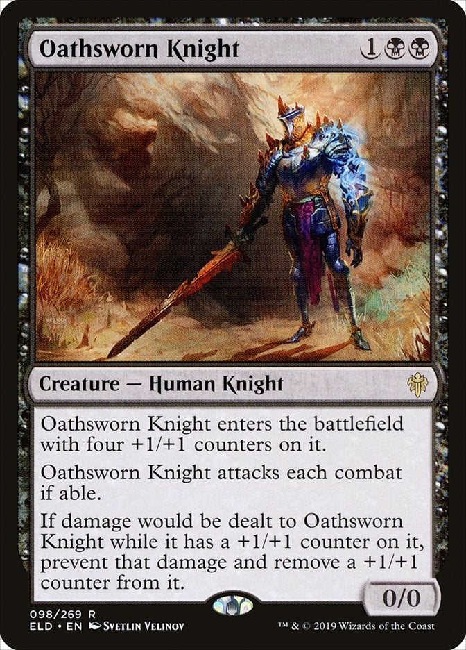 Image for Oathsworn Knight (Throne of Eldraine) (98) - Magic: The Gathering