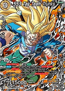 Image for SS3 Tag Team Trunks (Draft Box 04 - Dragon Brawl) (DB1-103) - Dragon Ball Super: Masters