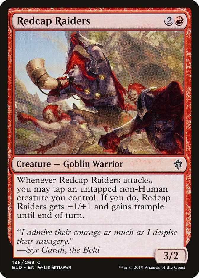 Image for Redcap Raiders (Throne of Eldraine) (136) - Magic: The Gathering