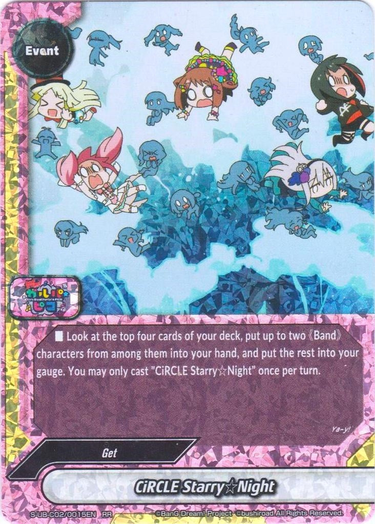 Image for CiRCLE Starry Night (BanG Dream! Girls Band Party! PICO) (S-UB-C02/0015EN) - Future Card BuddyFight