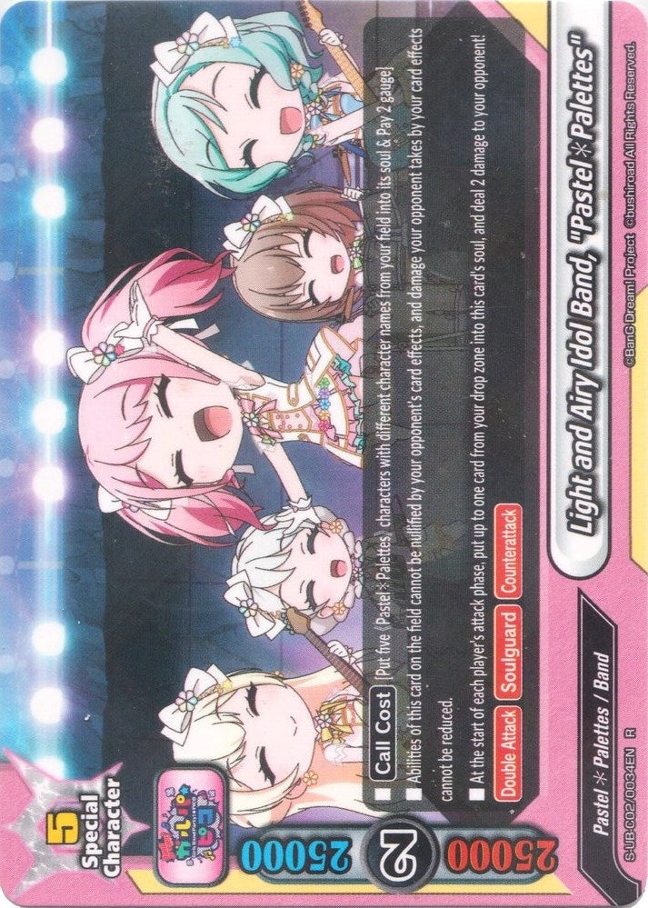 Image for Light and Airy Idol Band, "Pastel*Palettes" (BanG Dream! Girls Band Party! PICO) (S-UB-C02/0034EN) - Future Card BuddyFight