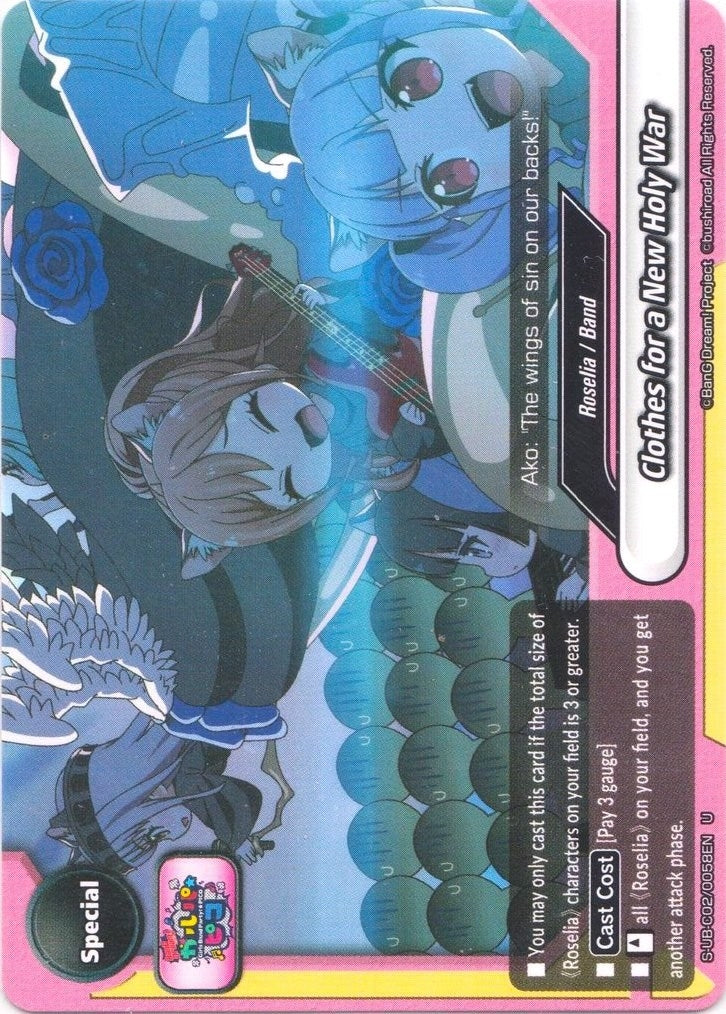 Image for Clothes for a New Holy War (BanG Dream! Girls Band Party! PICO) (S-UB-C02/0058EN) - Future Card BuddyFight