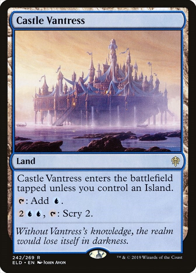 Image for Castle Vantress (Throne of Eldraine) (242) - Magic: The Gathering