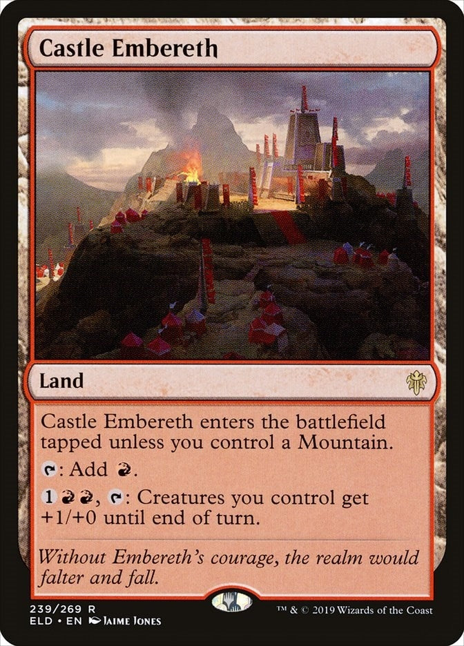 Image for Castle Embereth (Throne of Eldraine) (239) - Magic: The Gathering