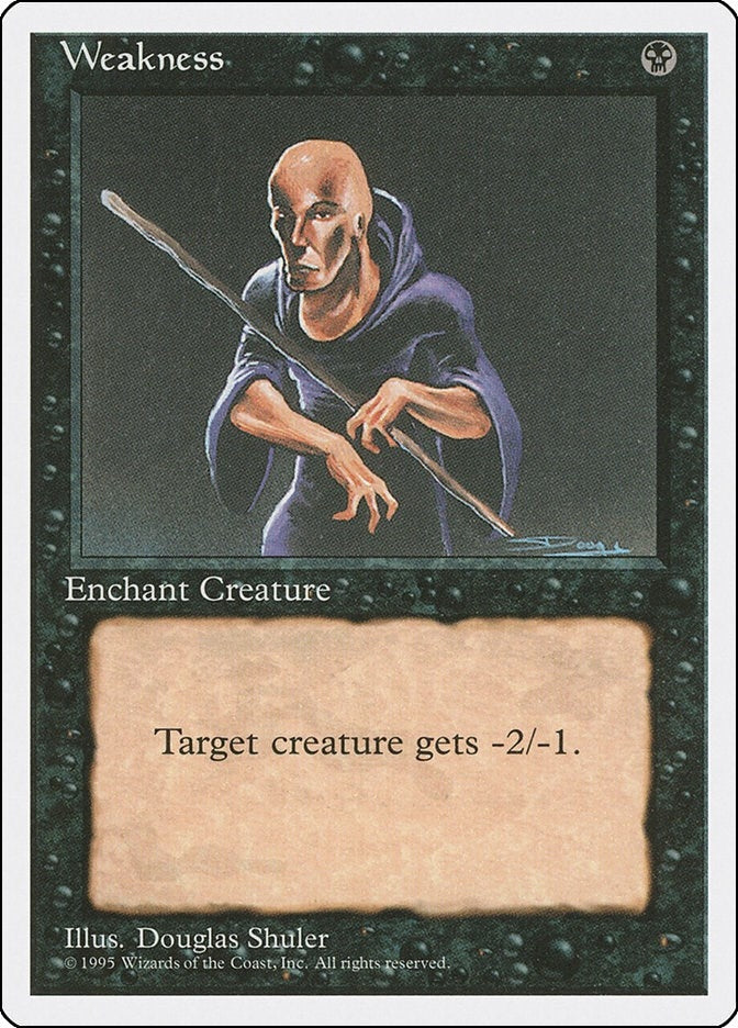 Image for Weakness (Fourth Edition) - Magic: The Gathering