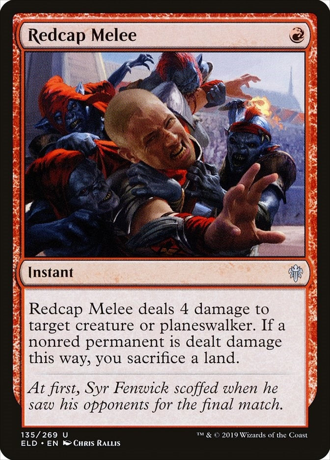 Image for Redcap Melee (Throne of Eldraine) (135) - Magic: The Gathering