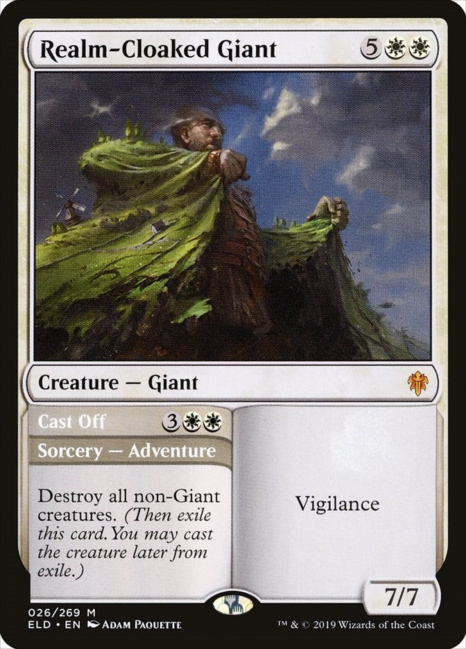 Image for Realm-Cloaked Giant (Throne of Eldraine) (26) - Magic: The Gathering
