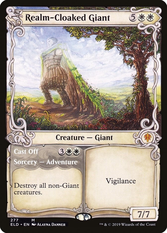 Image for Realm-Cloaked Giant (Showcase) (Throne of Eldraine) (277) - Magic: The Gathering