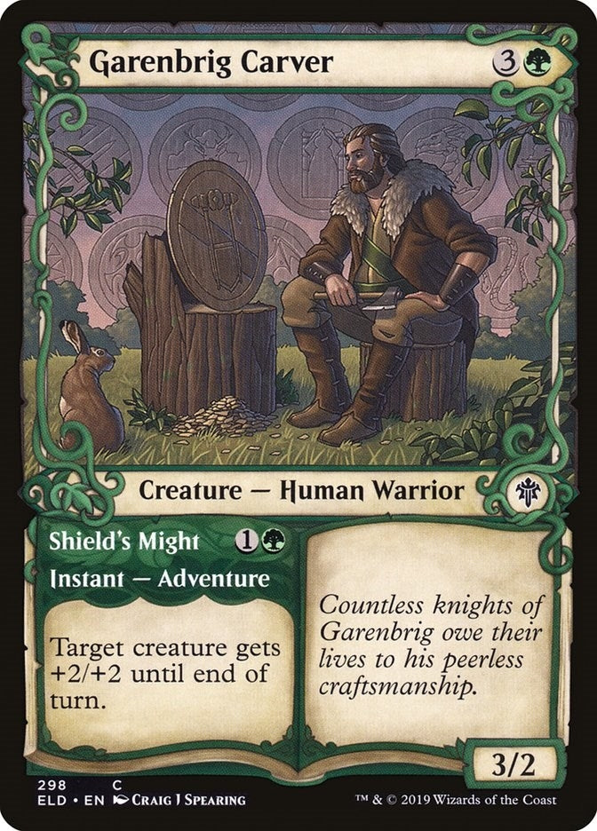 Image for Garenbrig Carver (Showcase) (Throne of Eldraine) (298) - Magic: The Gathering