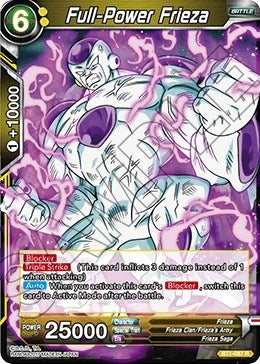Image for Full-Power Frieza (Shatterfoil) (Draft Box 04 - Dragon Brawl) (BT1-087) - Dragon Ball Super: Masters