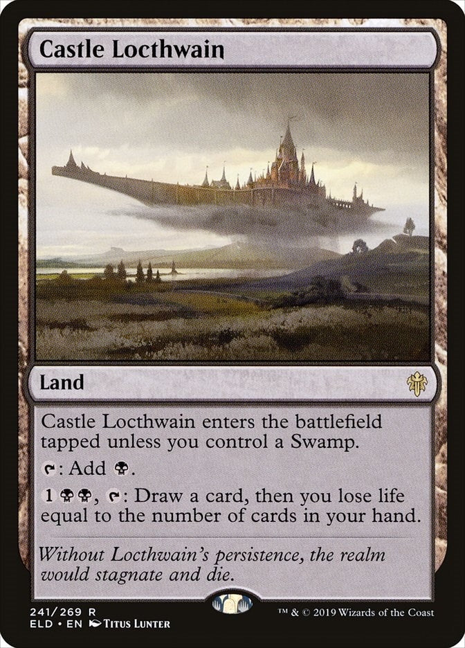Image for Castle Locthwain (Throne of Eldraine) (241) - Magic: The Gathering
