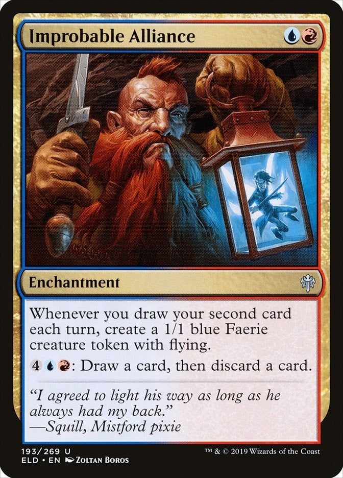 Image for Improbable Alliance (Throne of Eldraine) (193) - Magic: The Gathering