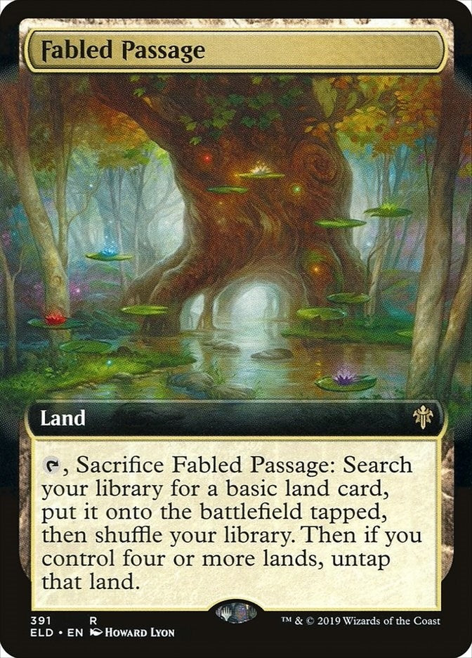 Image for Fabled Passage (Extended Art) (Throne of Eldraine) (391) - Magic: The Gathering