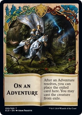 Image for Emblem - On an Adventure (Throne of Eldraine) (20) - Magic: The Gathering