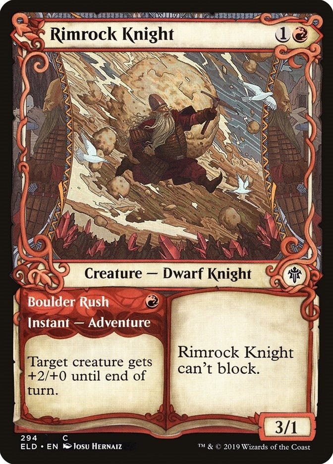 Image for Rimrock Knight (Showcase) (Throne of Eldraine) (294) - Magic: The Gathering