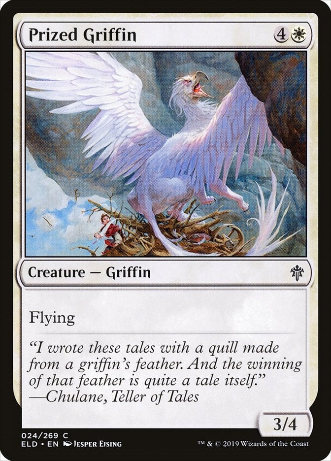 Image for Prized Griffin (Throne of Eldraine) (24) - Magic: The Gathering