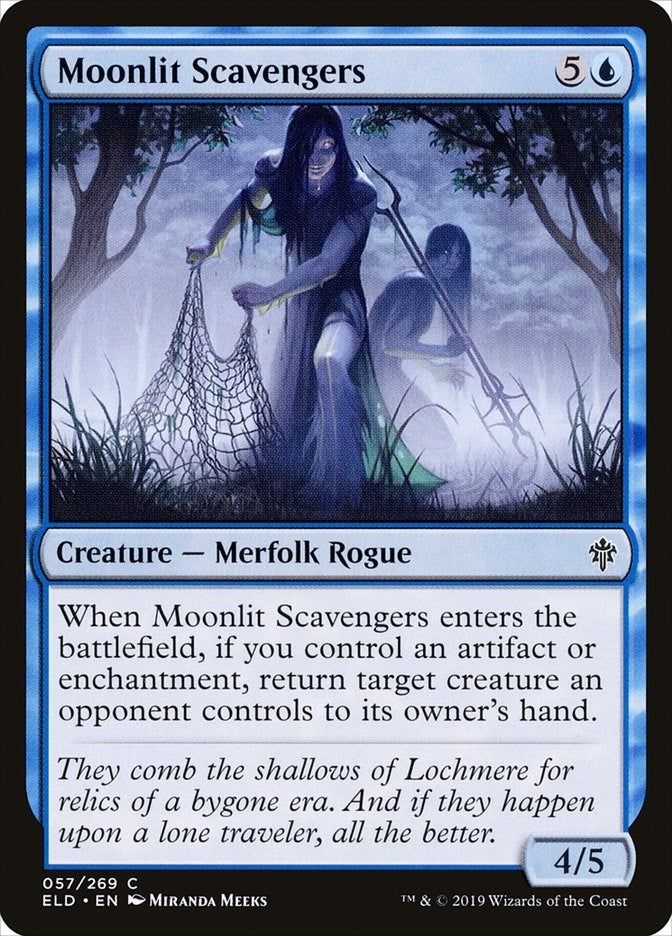 Image for Moonlit Scavengers (Throne of Eldraine) (57) - Magic: The Gathering