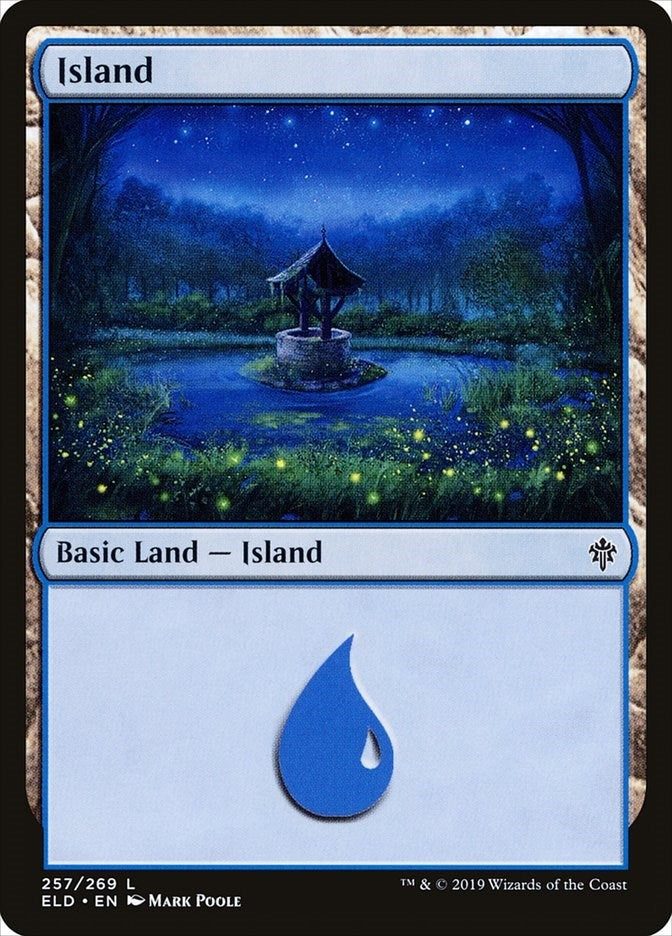 Image for Island (257) (Throne of Eldraine) (257) - Magic: The Gathering