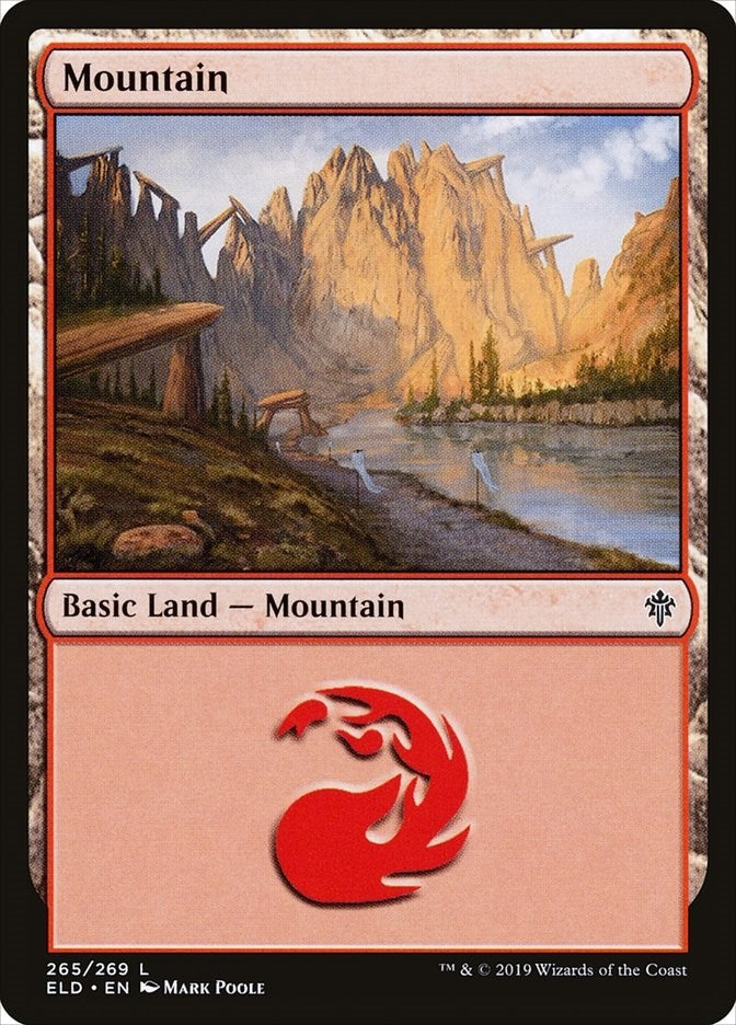 Image for Mountain (265) (Throne of Eldraine) (265) - Magic: The Gathering
