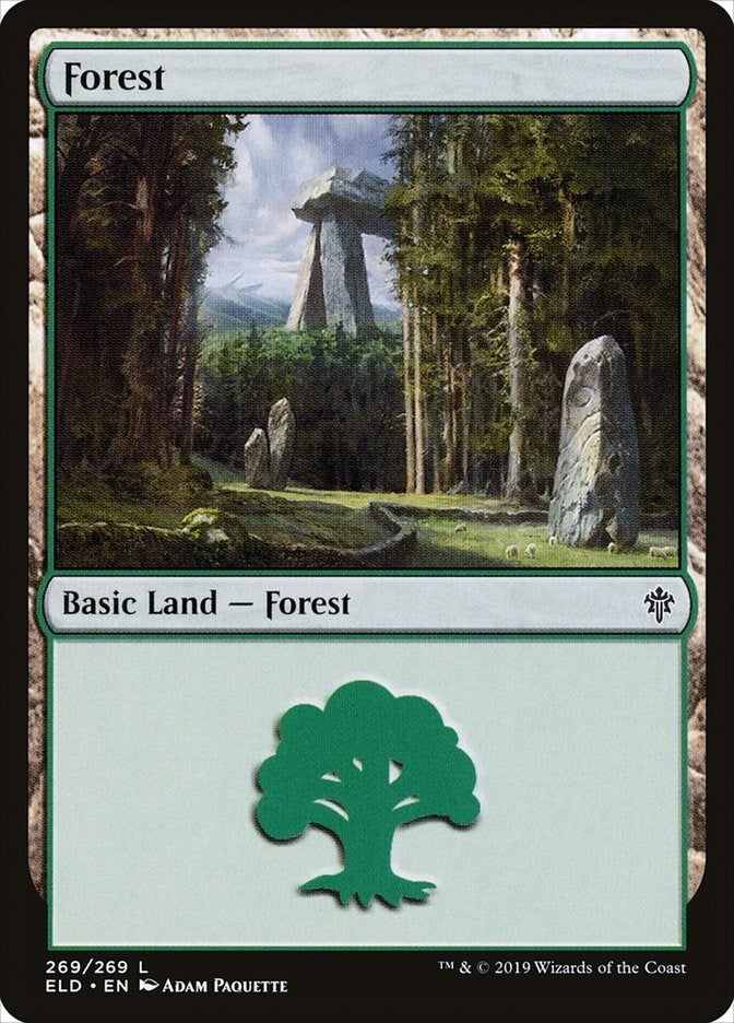Image for Forest (269) (Throne of Eldraine) (269) - Magic: The Gathering