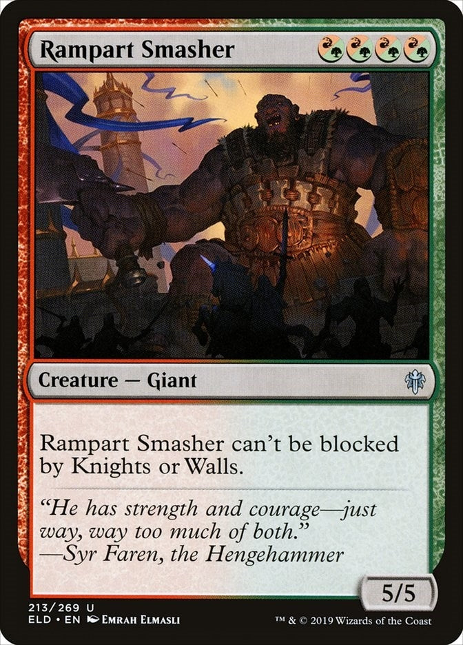 Image for Rampart Smasher (Throne of Eldraine) (213) - Magic: The Gathering