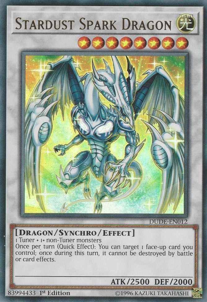 Image for Stardust Spark Dragon (Duel Devastator) (DUDE-EN012) - YuGiOh
