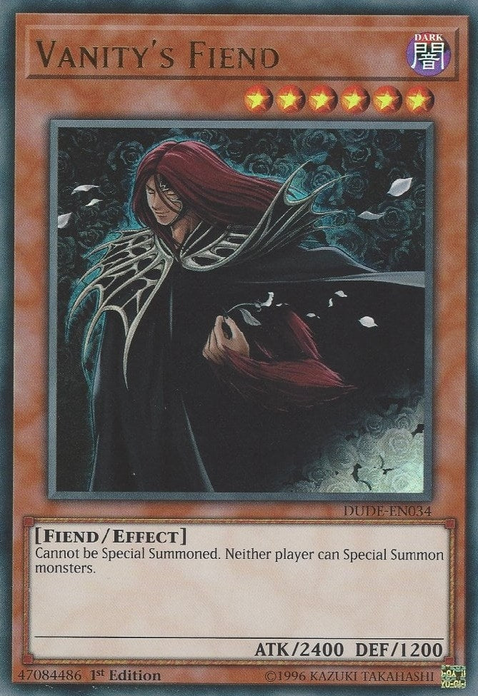 Image for Vanity's Fiend (Duel Devastator) (DUDE-EN034) - YuGiOh
