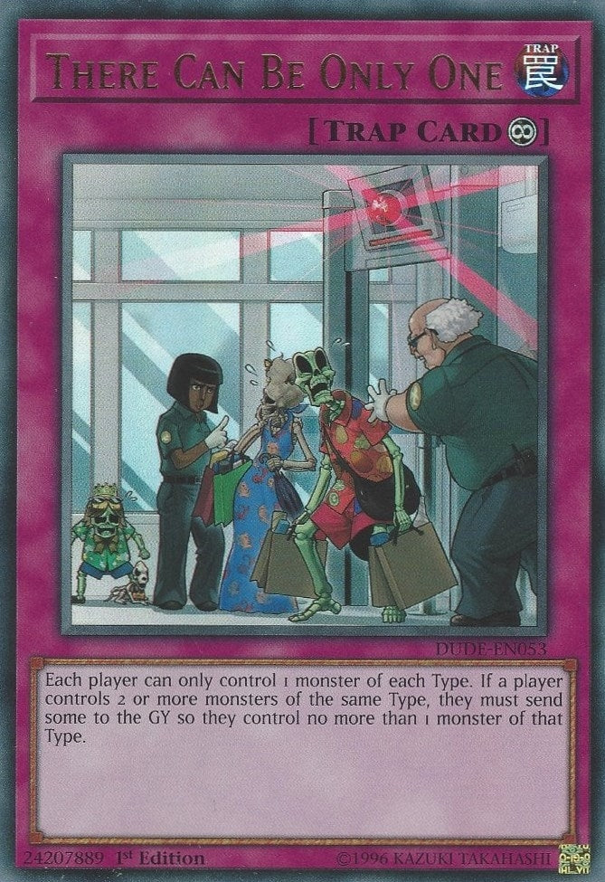Image for There Can Be Only One (Duel Devastator) (DUDE-EN053) - YuGiOh