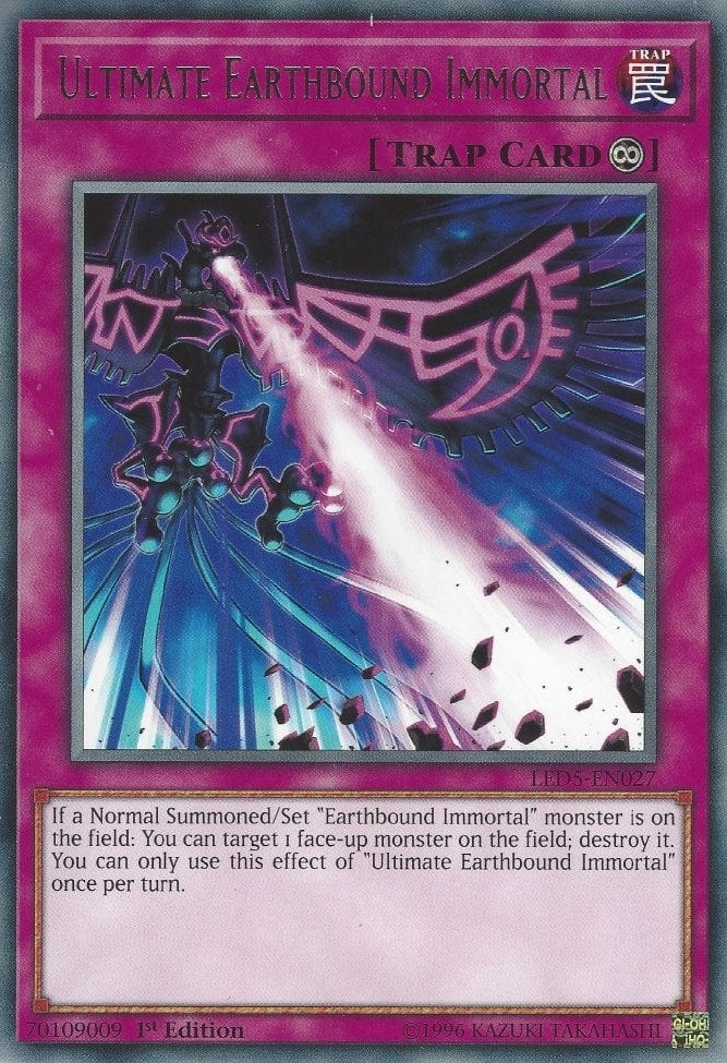 Image for Ultimate Earthbound Immortal (Legendary Duelists: Immortal Destiny) (LED5-EN027) - YuGiOh