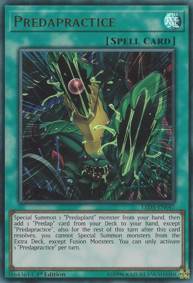 Image for Predapractice (Legendary Duelists: Immortal Destiny) (LED5-EN047) - YuGiOh